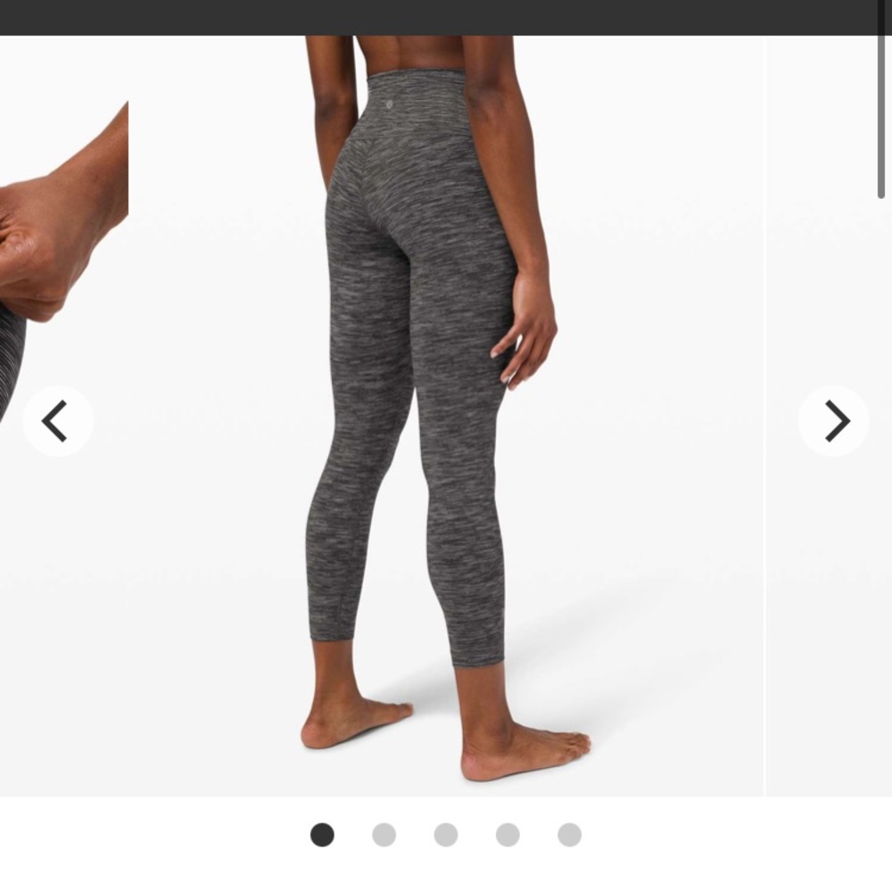 Lululemon Wunder Under High-Rise Tight 25" *Luxtreme size 4